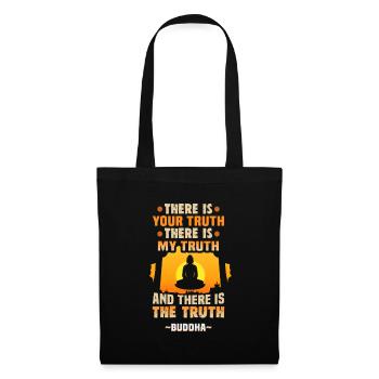 Buddhist Meditation Zen Buddha Buddhism and Yoga - Tote Bag - black - Front