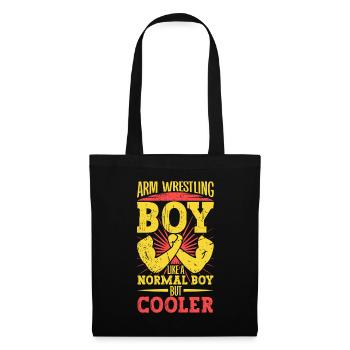 I did my first pin - Arm wrestling - Tote Bag - black - Front
