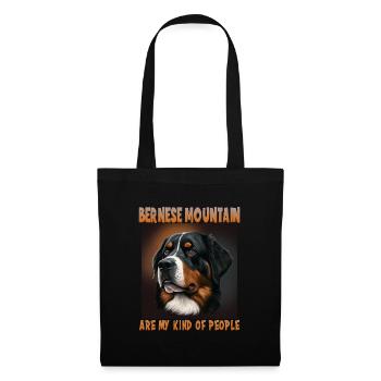Dogs Bernese Mountain Dog Dog Lovers Aussie - Tote Bag - black - Front