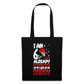 I'm 6 - Girl Rocker - Tote Bag - black - Front