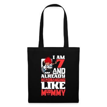 I' - Girl Rocker - Tote Bag - black - Front