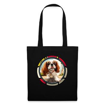 Dog saying Cavalier Spaniel for dog lovers - Tote Bag - black - Front