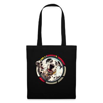Dog saying Dalmatian design for dog lovers - Tote Bag - black - Front