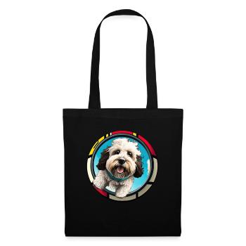 Hunde Spruch Havaneser Design für Hundeliebhaber - Stoffbeutel - Schwarz - Vorne