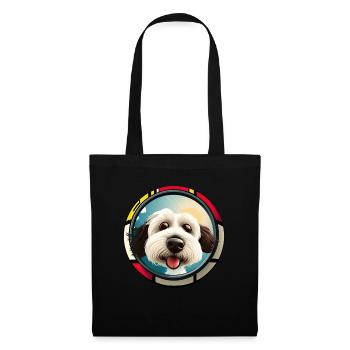 Hunde Spruch Havaneser Design für Hundeliebhaber - Stoffbeutel - Schwarz - Vorne