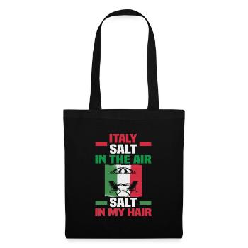 Italy beach holiday by the sea Design beach motif - Tote Bag - black - Front