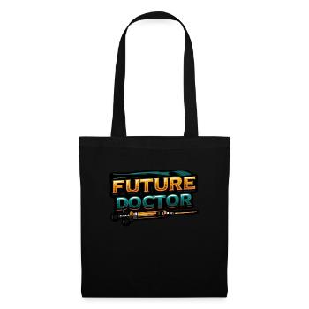 Future doctor, medical student - Tote Bag - black - Front