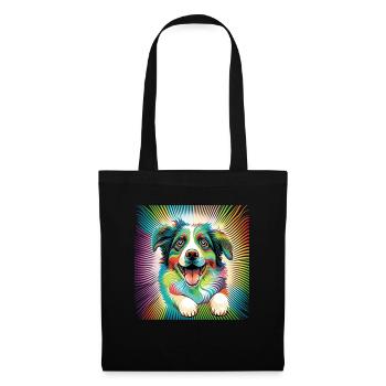 Dogs Australian Shepherd dog lovers Aussie - Tote Bag - black - Front