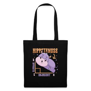 Hippotenuse, opposite, adjacent - Tote Bag - black - Front