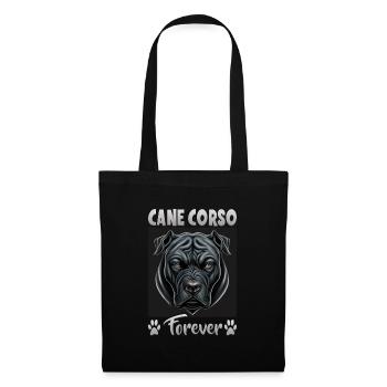 Dog saying Cane Corso design for dog lovers - Tote Bag - black - Front