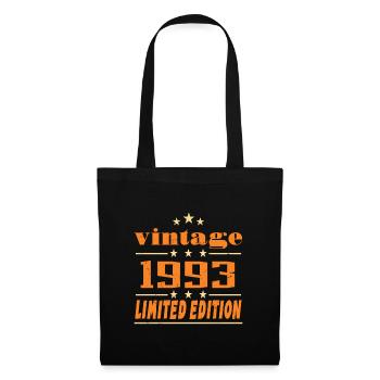 1993 Vintage Retro Birthday Bday Gift 1993 - Sac en tissu - noir - Devant