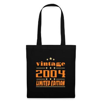 2004 Vintage Retro Birthday Bday Gift 2004 - Sac en tissu - noir - Devant