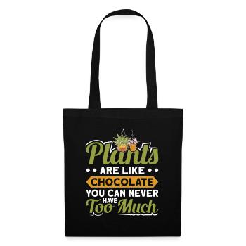Funny Plant Saying Plant Friend - Tote Bag - black - Front