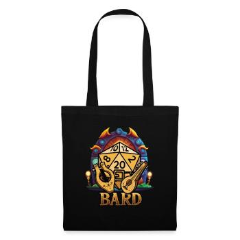 D20 Pen And Paper RPG Character Classes - Tote Bag - black - Front