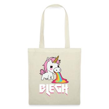 Blegh Heavy Metal Metalcore Licorne - Sac en tissu - nature - Devant