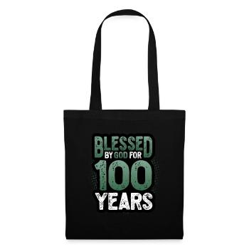 Religious by God for 100 years - Tote Bag - black - Front