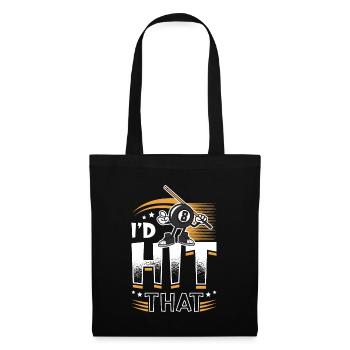 Id Hit That Pool Billiards - Tote Bag - black - Front