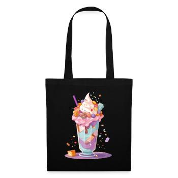 Candycore Aesthetic pour ceux qui ont la dent sucrée - Sac en tissu - noir - Devant