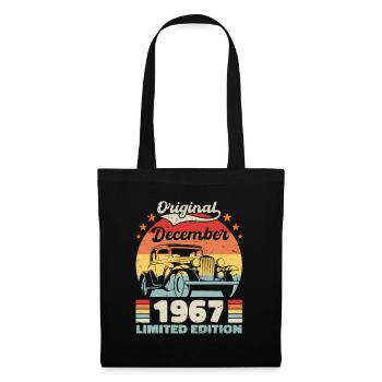 December 1967 Birthday present December 1967 - Tote Bag - black - Front