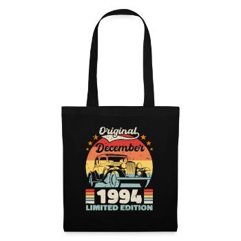 Décembre 1994 Cadeau d’anniversaire Décembre 1994 - Sac en tissu - noir - Devant