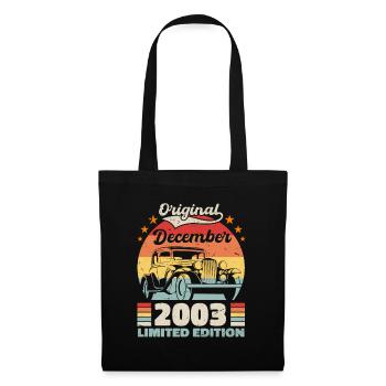 December 2003 Birthday present December 2003 - Tote Bag - black - Front
