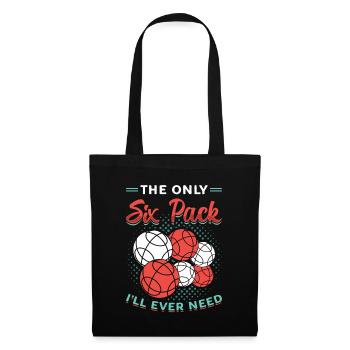 The only six-pack I'll ever need - Tote Bag - black - Front