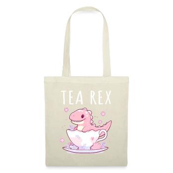Tea Rex Sweet Dino en Teacup - Sac en tissu - nature - Devant