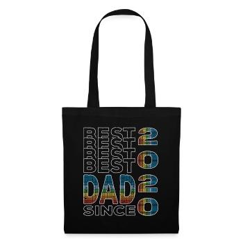 Best dad in the world since 2020 Father's Day Birthday - Tote Bag - black - Front