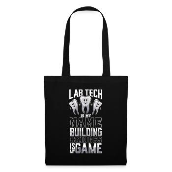 Dental technician is my name - Dental technician - Tote Bag - black - Front