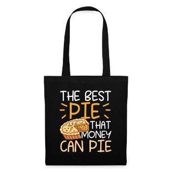 The Best Pie That Money Can Pie für einen Apple - Stoffbeutel - Schwarz - Vorne