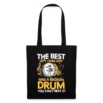 A Broken Drum You Can't Beat It - Stoffbeutel - Schwarz - Vorne