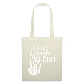 Live Laugh Blegh Heavy Metal Metalcore - Sac en tissu - nature - Devant