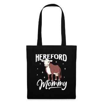 Hereford Mommy - Boeuf Hereford - Sac en tissu - noir - Devant