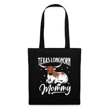 Texas Longhorn Mommy - Texas Longhorn Beef - Tote Bag - black - Front