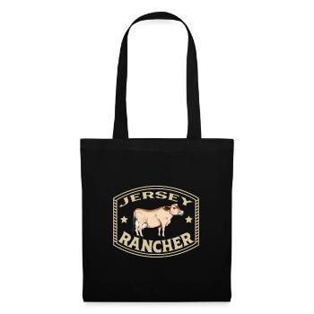 Jersey Rind - Jersey Rancher - Stoffbeutel - Schwarz - Vorne