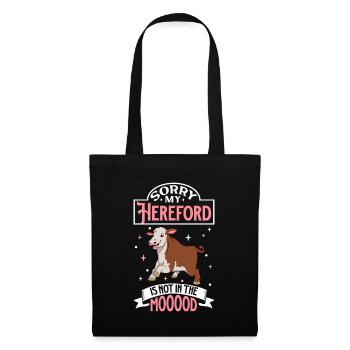 Pas d’humeur - Hereford - Sac en tissu - noir - Devant
