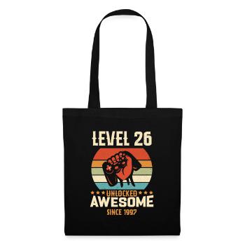 Level 26 Complete 1997 Birthday Gift - Tote Bag - black - Front