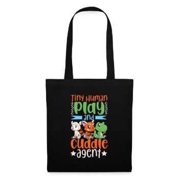Game and cuddle agent - babysitter - Tote Bag - black - Front