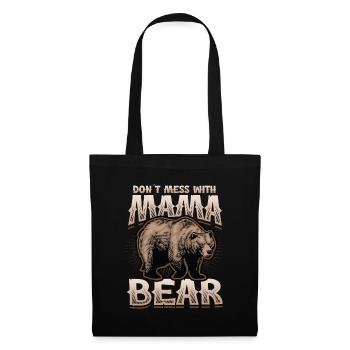Don't mess with Mama Bear - Tote Bag - black - Front