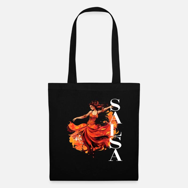 Flamenco Tanz Andalusien Spanischer Tanz - Stoffbeutel - Schwarz