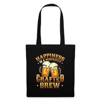 Beer brewing and brewmaster's happiness In perfection - Tote Bag - black - Front