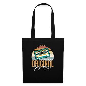 July 1985 Vintage Vintage Birthday July 1985 - Tote Bag - black - Front