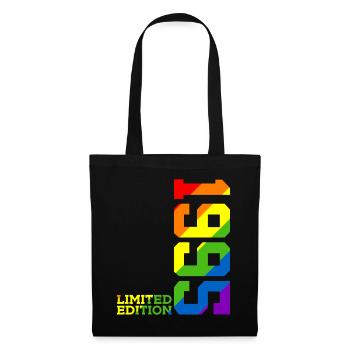 LGBTQ 1995 RAINBOW QUEER 30TH BIRTHDAY PRIDE - Tote Bag - black - Front