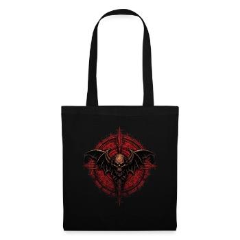 Gothik Okkult Satan Gotik Schwarze Szene Wicca - Stoffbeutel - Schwarz - Vorne