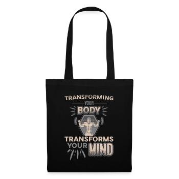 La transformation de votre corps façonne votre - Sac en tissu - noir - Devant