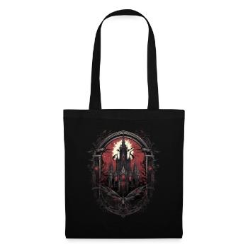 Gothik Okkult Satan Gotik Schwarze Szene Wicca - Stoffbeutel - Schwarz - Vorne