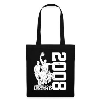 LÉGENDE DU BASKET 2008 18E ANNIVERSAIRE - Sac en tissu - noir - Devant