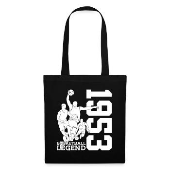 BASKETBALL LEGEND 1953 BASKETBALL 73RD BIRTHDAY - Tote Bag - black - Front