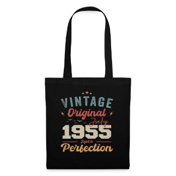 July 1955 Birthday July 1955 Original 1955 July - Tote Bag - black - Front