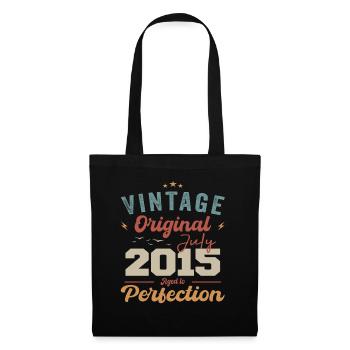 Juillet 2015 Anniversaire Juillet 2015 Original 2015 Juillet - Sac en tissu - noir - Devant